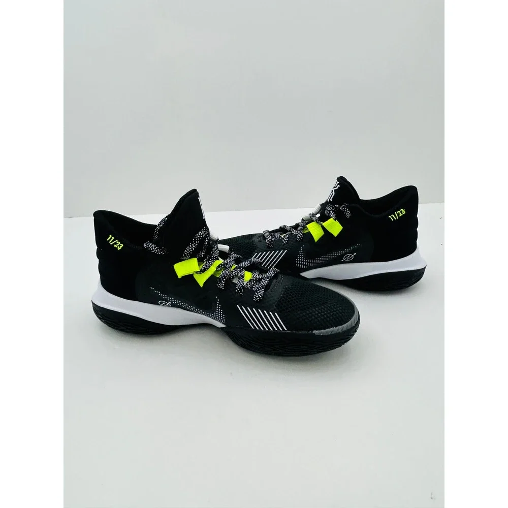 Nike Kyrie Flytrap 6 Mens Size 5.5 Black White Volt‎ New Without Box